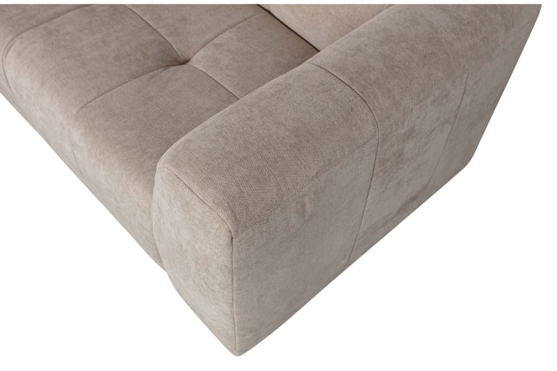 Byxelkroken 4-seters Sofa Venstre - Sand - Sofa med sjeselong - 4 seters sofa med divan