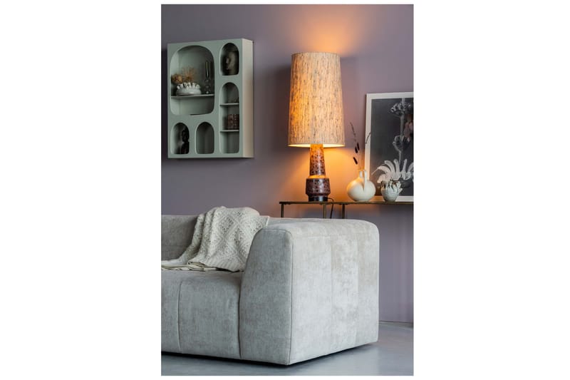 Byxelkroken 4-seters Sofa Venstre - Sand - Møbler - Sofaer - Sofa med sjeselong