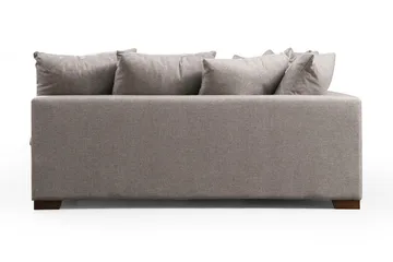 Castelloli 4-seter U-formet Hjørnesofa med Divan og Sjeselong i Stoff - Lysegrå - Møbler - Sofaer - Hjørnesofa - Hjørnesofa med divan