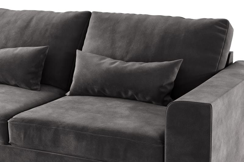 Copenhagen 2,5-seters L-Sofa - Mørkegrå - Møbler - Sofaer - Sofa med sjeselong