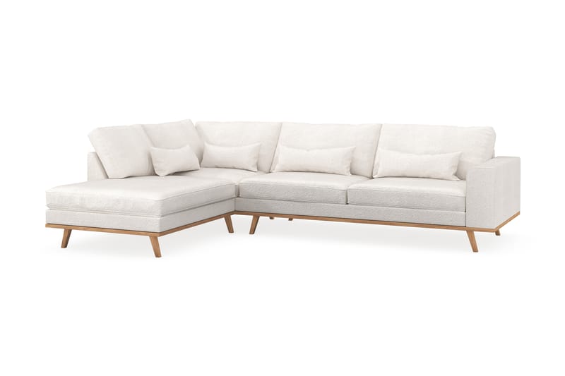 Copenhagen 2,5-seters L-Sofa Venstre Lin - Sofa med sjeselong - 2 seters sofa med divan