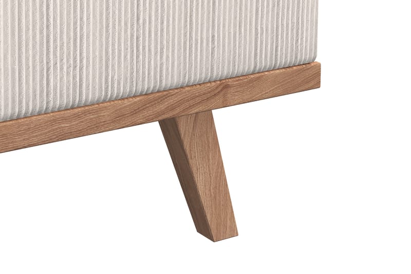 Copenhagen 4-seters Høyrevendt L-formet Sjeselongsofa i Manchester - Beige - Møbler - Sofaer - Sofa med sjeselong