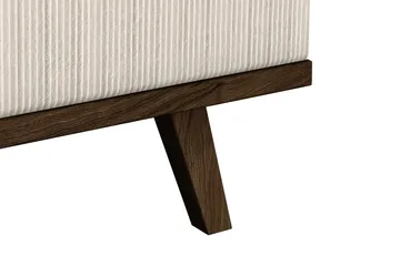 Copenhagen 4-seters Høyrevendt L-formet Sjeselongsofa i Manchester - Beige - Møbler - Sofaer - Sofa med sjeselong