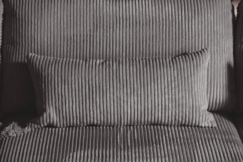 Copenhagen 4-seters Venstrevendt L-formet Divansofa i Manchester - Mørk grå - Møbler - Sofaer - Sofa med sjeselong