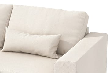 Copenhagen 4-seters Venstrevendt L-formet Divansofa i Stoff - Beige - Møbler - Sofaer - Sofa med sjeselong