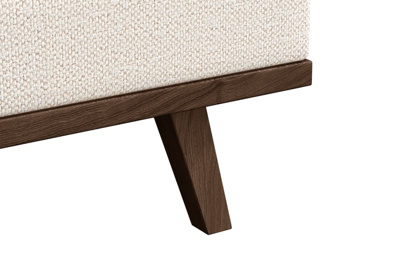 Copenhagen 4-seters Venstrevendt L-formet Divansofa i Stoff - Beige - Møbler - Sofaer - Sofa med sjeselong