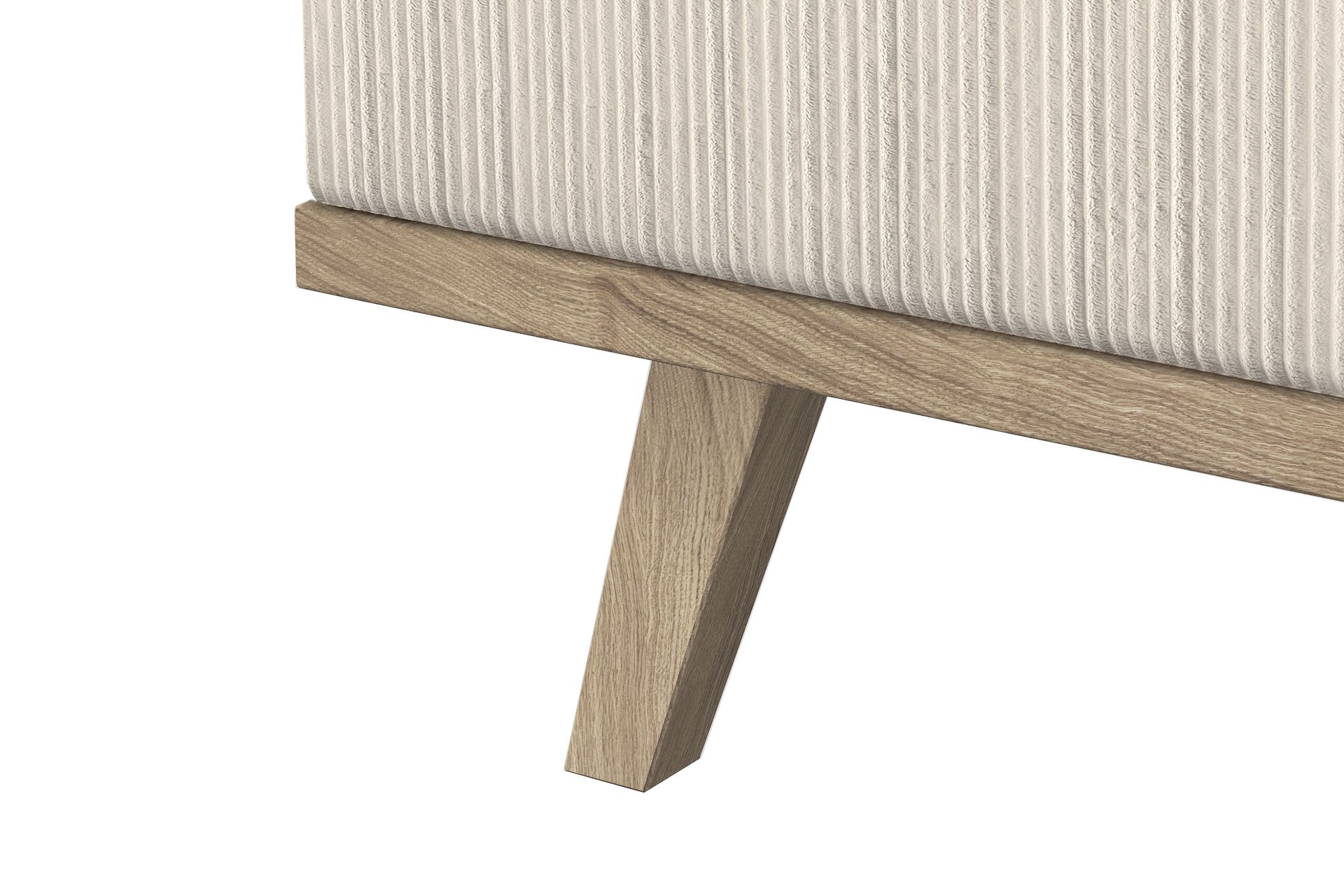 Copenhagen 4-seters Venstrevendt L-formet Sjeselongsofa i Manchester - Beige - Møbler - Sofaer - Sofa med sjeselong