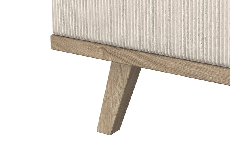 Copenhagen 4-seters Venstrevendt L-formet Sjeselongsofa i Manchester - Beige - Møbler - Sofaer - Sofa med sjeselong