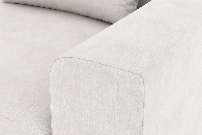 Copenhagen 4-seters Venstrevendt L-formet Sjeselongsofa i Stoff - Lys grå - Møbler - Sofaer - Sofa med sjeselong
