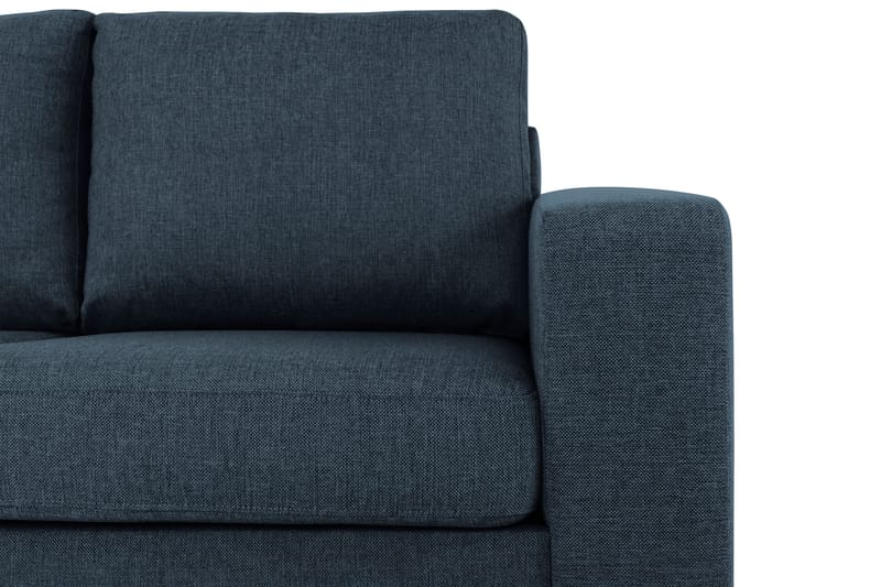 Crazy 2-seters Sofa med Sjeselong Venstre - Mørkeblå - Sofa med sjeselong - 2 seters sofa med divan