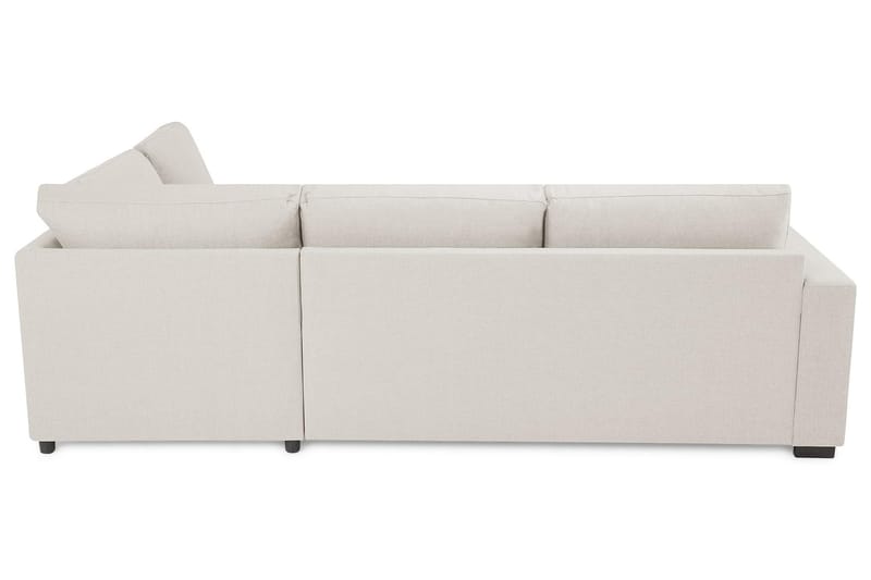 Crazy 3-seters Høyrevendt L-formet Sjeselongsofa i Stoff - Beige - Møbler - Sofaer - Sofa med sjeselong
