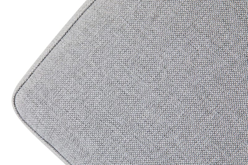 Crazy 3-seters Høyrevendt L-formet Sjeselongsofa i Stoff - Grå - Møbler - Sofaer - Sofa med sjeselong - 2 seters sofa med divan