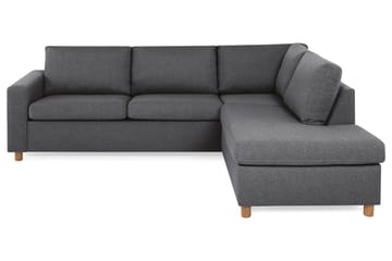 Crazy 3-seters Høyrevendt L-formet Sjeselongsofa i Stoff