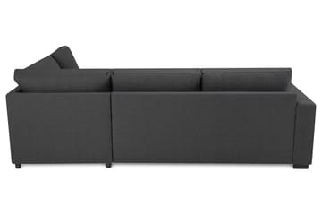Crazy 3-seters Høyrevendt L-formet Sjeselongsofa i Stoff - Mørk grå - Møbler - Sofaer - Sofa med sjeselong