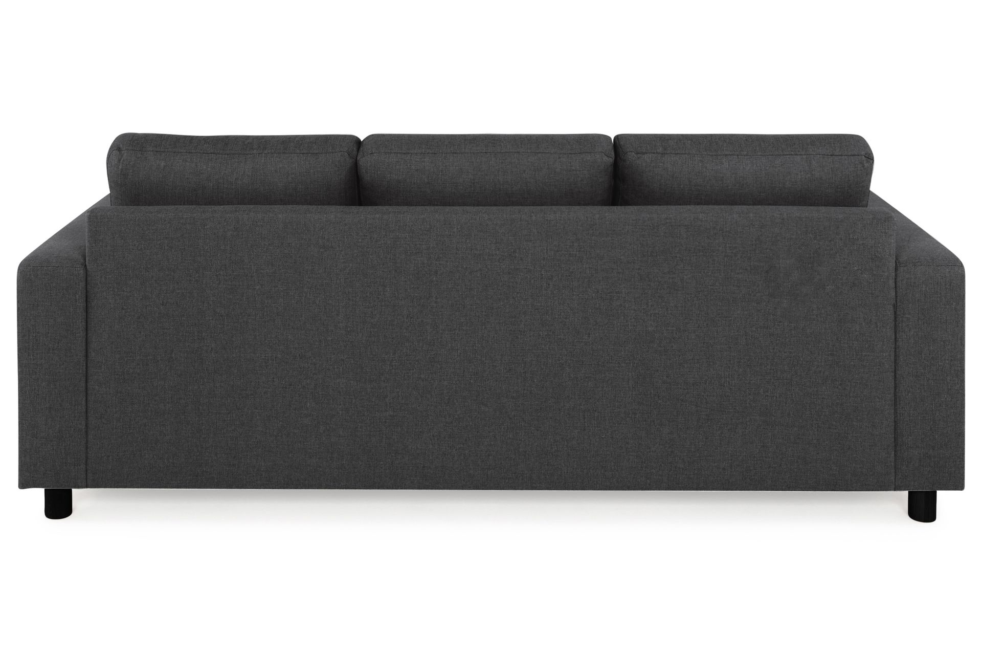 Crazy 3-seters Vendbar L-formet Sjeselongsofa i Stoff - Antrasitt - Møbler - Sofaer - Sofa med sjeselong