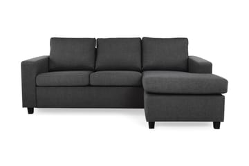 Crazy 3-seters Vendbar L-formet Sjeselongsofa i Stoff