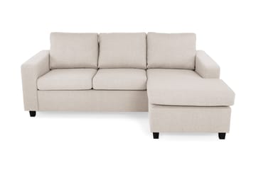 Crazy 3-seters Vendbar L-formet Sjeselongsofa i Stoff