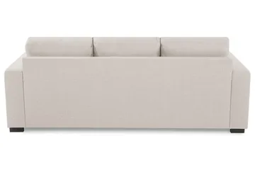 Crazy 3-seters Vendbar L-formet Sjeselongsofa i Stoff - Beige - Møbler - Sofaer - Sofa med sjeselong