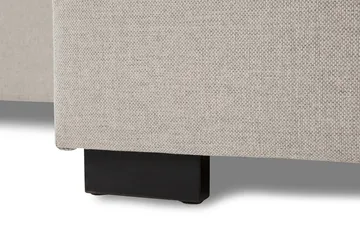 Crazy 3-seters Vendbar L-formet Sjeselongsofa i Stoff - Beige - Møbler - Sofaer - Sofa med sjeselong