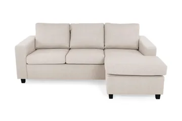 Crazy 3-seters Vendbar L-formet Sjeselongsofa i Stoff