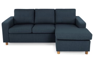 Crazy 3-seters Vendbar L-formet Sjeselongsofa i Stoff