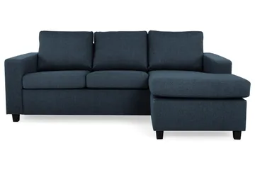 Crazy 3-seters Vendbar L-formet Sjeselongsofa i Stoff
