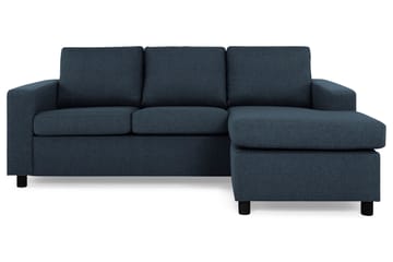 Crazy 3-seters Vendbar L-formet Sjeselongsofa i Stoff