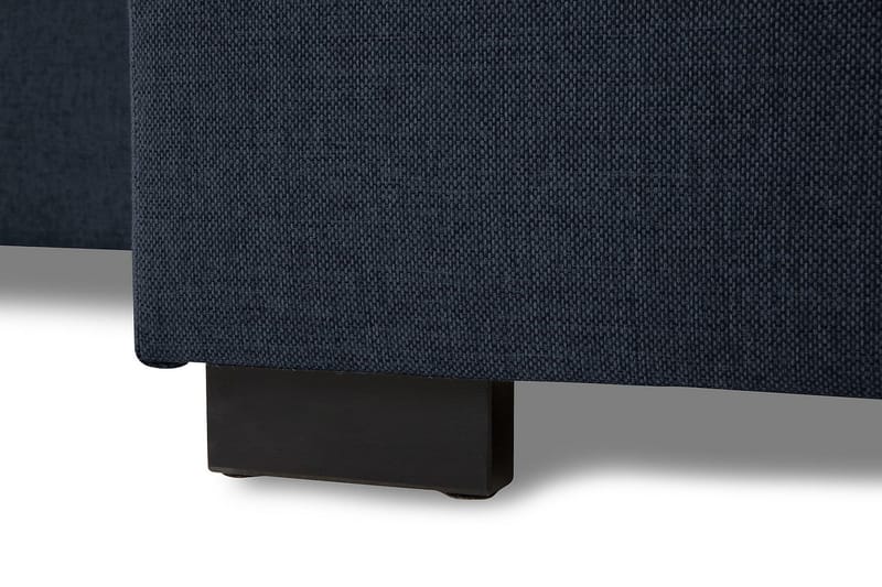 Crazy 3-seters Vendbar L-formet Sjeselongsofa i Stoff - Blå - Møbler - Sofaer - Sofa med sjeselong - 3 seters sofa med divan