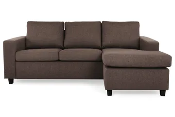 Crazy 3-seters Vendbar L-formet Sjeselongsofa i Stoff