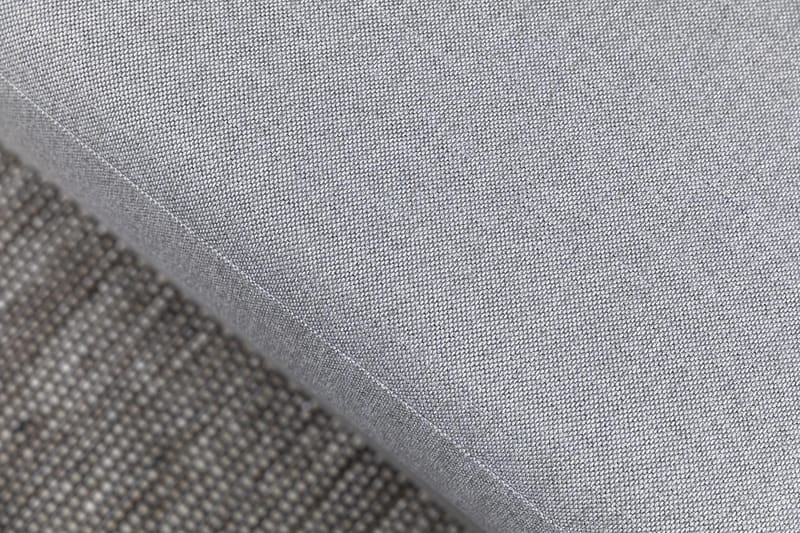 Crazy 3-seters Vendbar L-formet Sjeselongsofa i Stoff - Grå - Møbler - Sofaer - Sofa med sjeselong