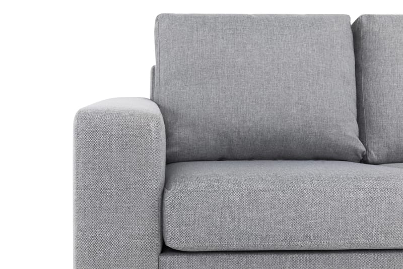 Crazy 3-seters Vendbar L-formet Sjeselongsofa i Stoff - Grå - Møbler - Sofaer - Sofa med sjeselong - 3 seters sofa med divan