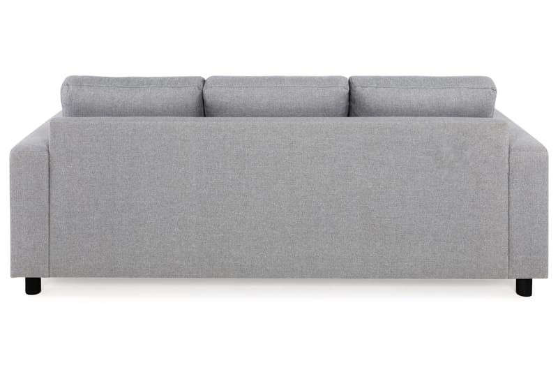Crazy 3-seters Vendbar L-formet Sjeselongsofa i Stoff - Grå - Møbler - Sofaer - Sofa med sjeselong - 3 seters sofa med divan