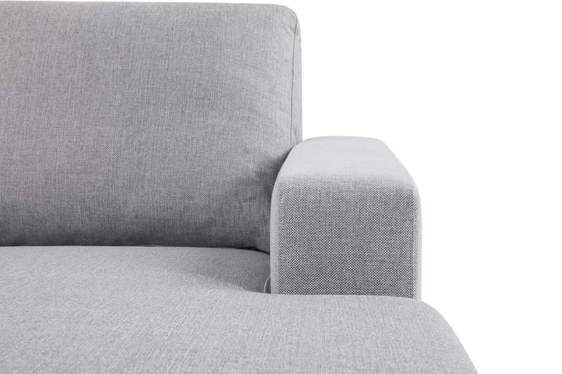 Crazy 3-seters Vendbar L-formet Sjeselongsofa i Stoff - Grå - Møbler - Sofaer - Sofa med sjeselong - 3 seters sofa med divan