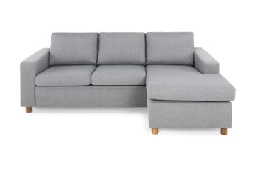 Crazy 3-seters Vendbar L-formet Sjeselongsofa i Stoff