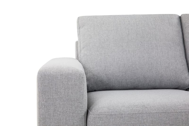 Crazy 3-seters Vendbar L-formet Sjeselongsofa i Stoff - Grå - Møbler - Sofaer - Sofa med sjeselong - 3 seters sofa med divan