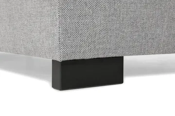 Crazy 3-seters Vendbar L-formet Sjeselongsofa i Stoff - Grå - Møbler - Sofaer - Sofa med sjeselong
