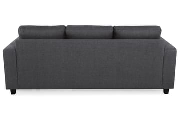Crazy 3-seters Vendbar L-formet Sjeselongsofa i Stoff - Mørk grå - Møbler - Sofaer - Sofa med sjeselong