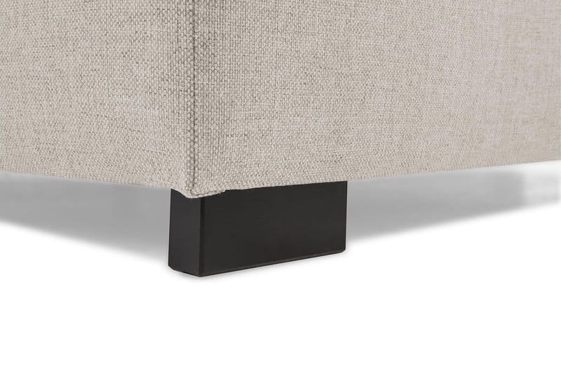 Crazy 3-seters Venstrevendt L-formet Sjeselongsofa i Stoff - Beige - Møbler - Sofaer - Sofa med sjeselong