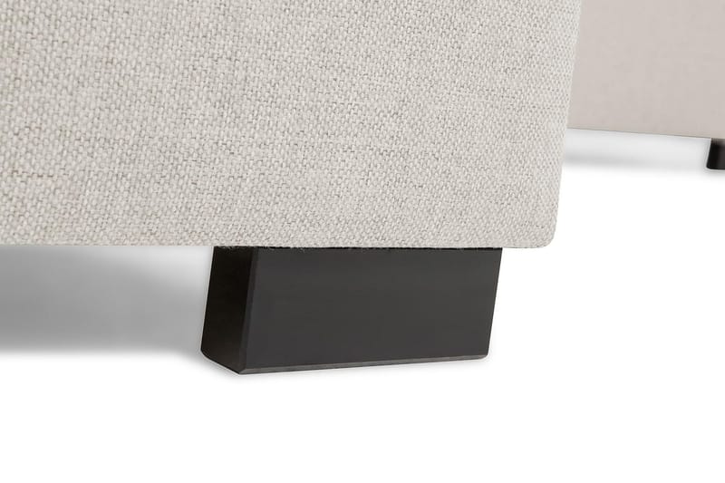 Crazy 3-seters Venstrevendt L-formet Sjeselongsofa i Stoff - Beige - Møbler - Sofaer - Sofa med sjeselong - 3 seters sofa med divan