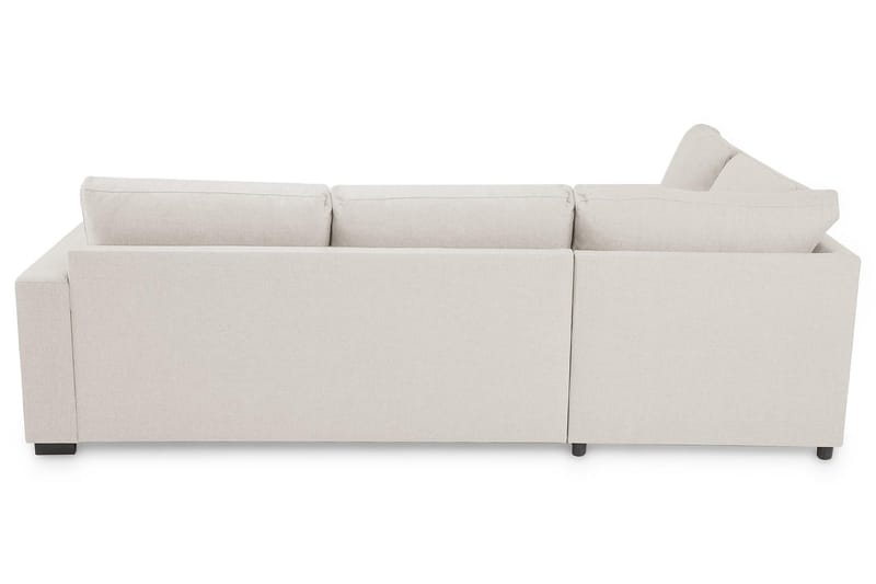 Crazy 3-seters Venstrevendt L-formet Sjeselongsofa i Stoff - Beige - Møbler - Sofaer - Sofa med sjeselong - 3 seters sofa med divan