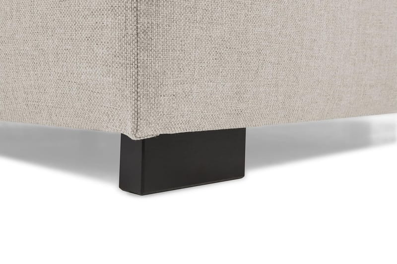 Crazy 3-seters Venstrevendt L-formet Sjeselongsofa i Stoff - Beige - Møbler - Sofaer - Sofa med sjeselong - 2 seters sofa med divan