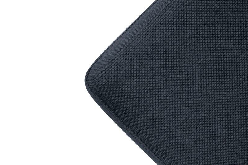 Crazy 3-seters Venstrevendt L-formet Sjeselongsofa i Stoff - Blå - Møbler - Sofaer - Sofa med sjeselong