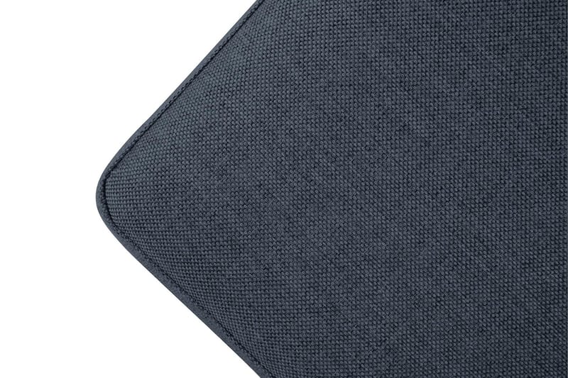 Crazy 3-seters Venstrevendt L-formet Sjeselongsofa i Stoff - Blå - Møbler - Sofaer - Sofa med sjeselong