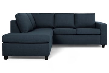 Crazy 3-seters Venstrevendt L-formet Sjeselongsofa i Stoff