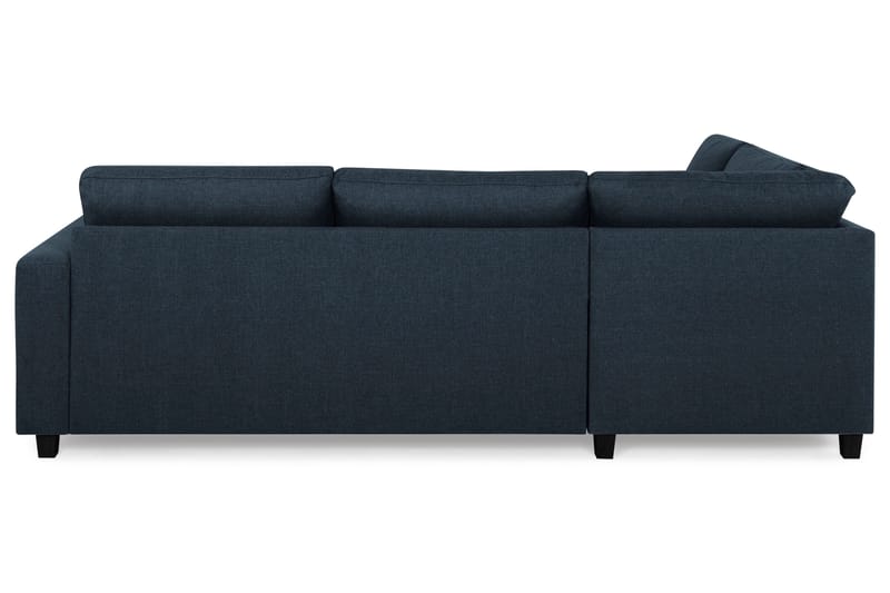 Crazy 3-seters Venstrevendt L-formet Sjeselongsofa i Stoff - Mørkeblå - Møbler - Sofaer - Sofa med sjeselong