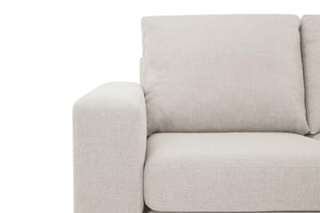 Crazy 4-seters Høyrevendt L-formet Sjeselongsofa i Stoff - Beige - Møbler - Sofaer - Sofa med sjeselong