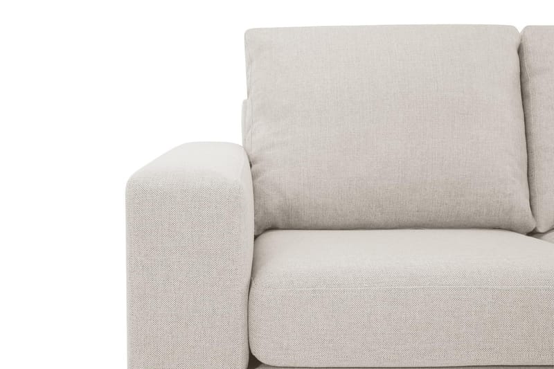 Crazy 4-seters Høyrevendt L-formet Sjeselongsofa i Stoff - Beige - Møbler - Sofaer - Sofa med sjeselong