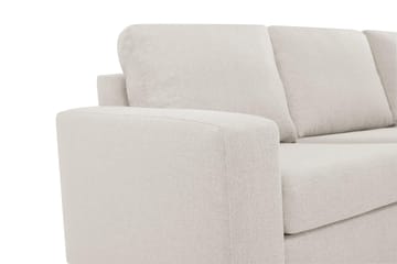 Crazy 4-seters Høyrevendt L-formet Sjeselongsofa i Stoff - Beige - Møbler - Sofaer - Sofa med sjeselong