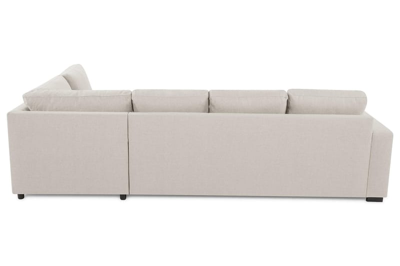 Crazy 4-seters Høyrevendt L-formet Sjeselongsofa i Stoff - Beige - Møbler - Sofaer - Sofa med sjeselong