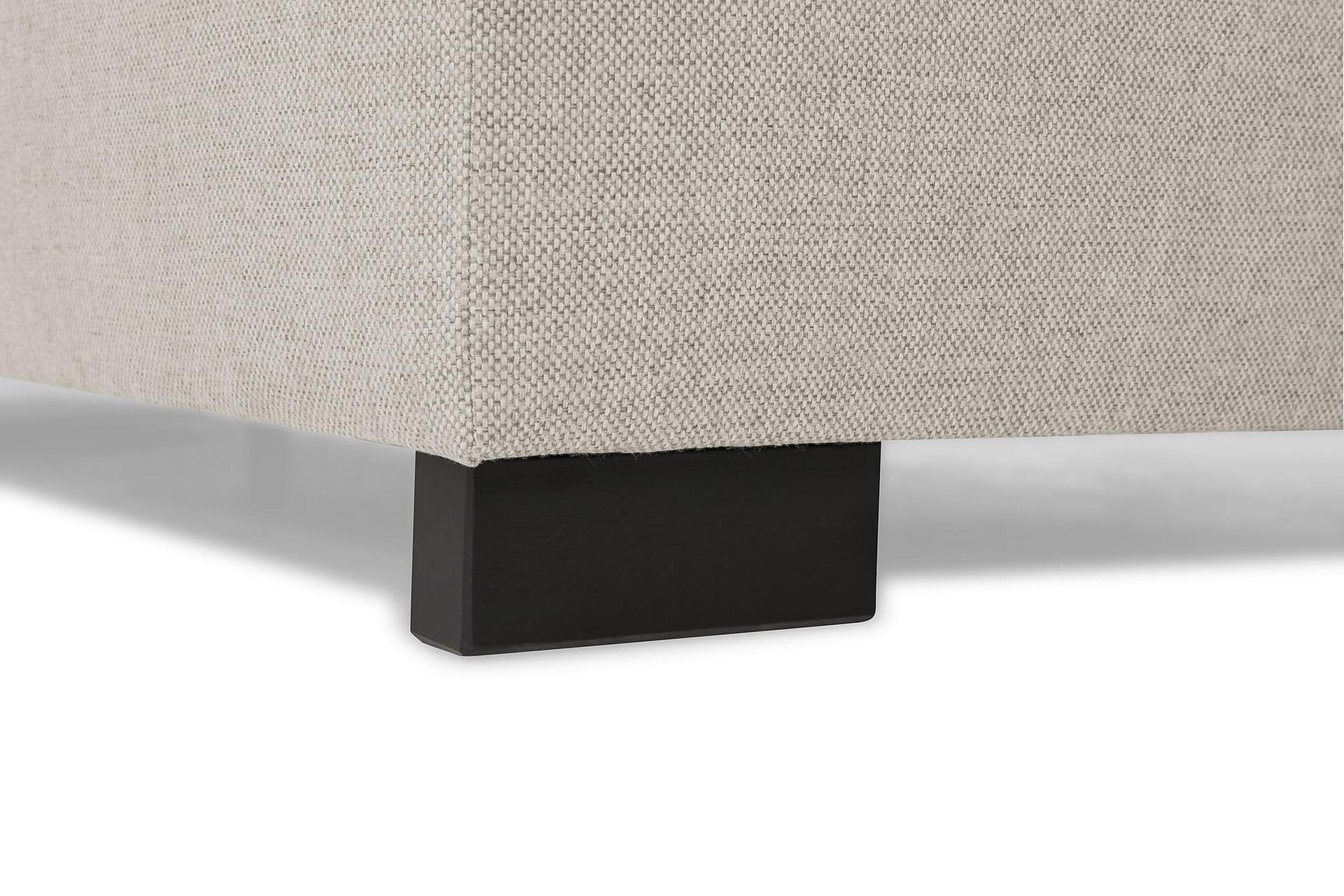 Crazy 4-seters Høyrevendt L-formet Sjeselongsofa i Stoff - Beige - Møbler - Sofaer - Sofa med sjeselong